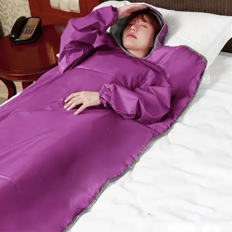 Sauna Blanket Infrared - Selimut Sauna 220V dengan Desain Lengan