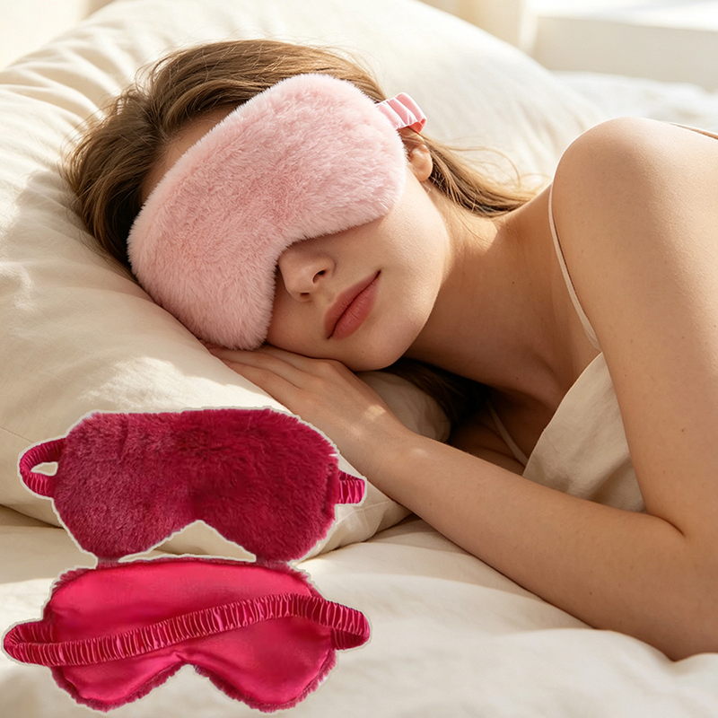 Health & Wellness Expo - Masker Tidur Penutup Mata Lembut Bahan