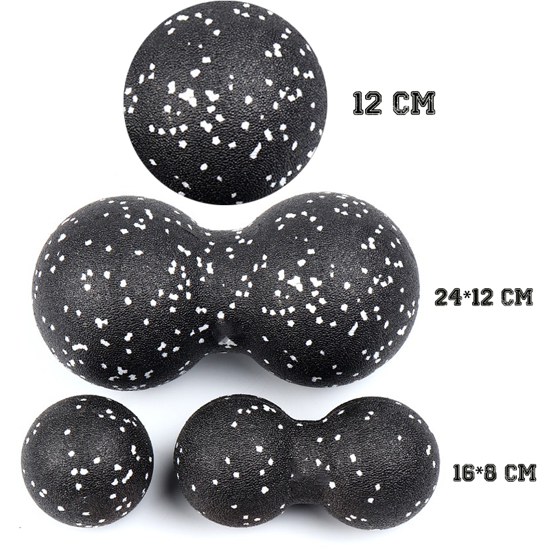 Reflexology Foot Roller - Set bola pijat kebugaran kacang, rol