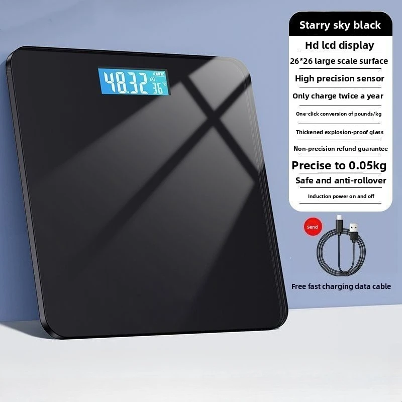 Digital Body Weight Scale - Timbangan digital, timbangan kamar mandi dengan