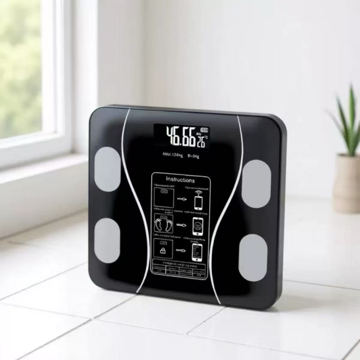 Digital Body Weight Scale - Timbangan lemak tubuh Digital tanpa kabel,