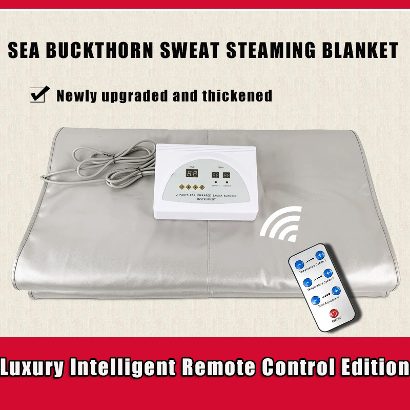 Sauna Blanket Infrared - Alat Selimut Sauna, Selimut Pemanas Tubuh,