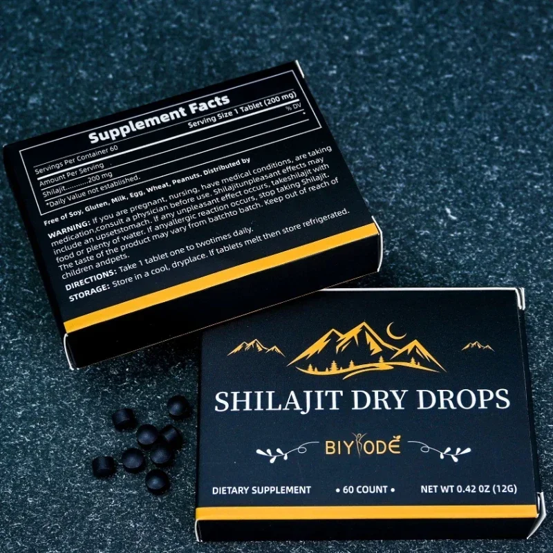 1 botol 60 pil Tablet Shilajit - Health Wellness Solutions ulasan dan harga