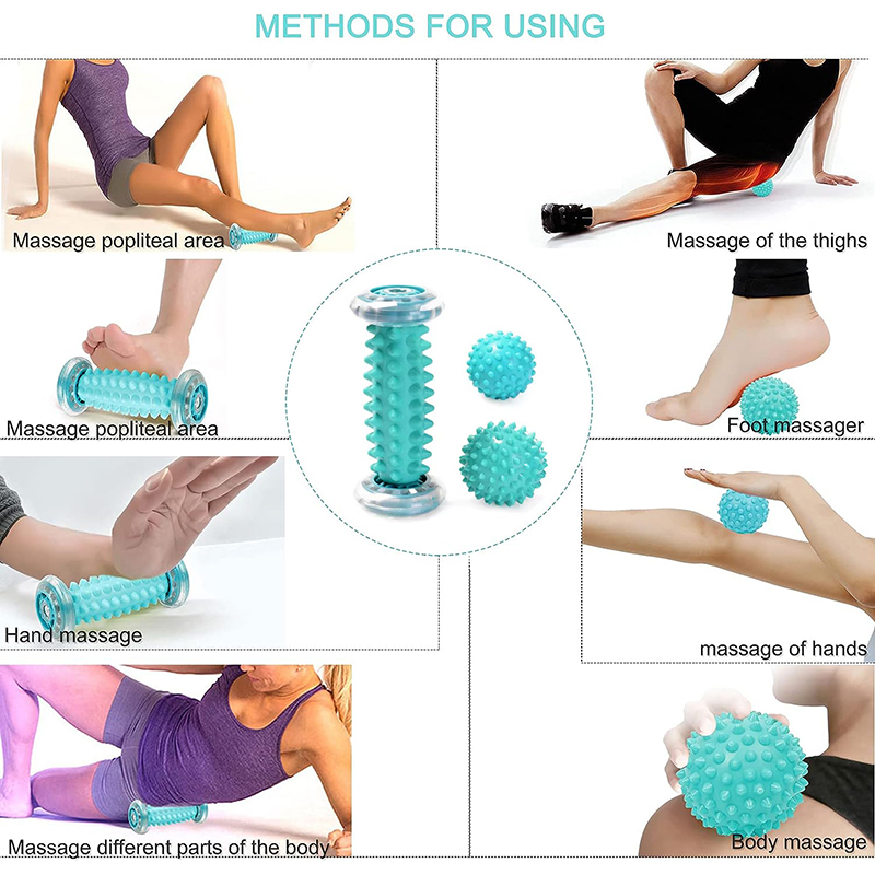 Alat Pijat Kaki, Roller Pijat  - Reflexology Foot Roller ulasan dan harga