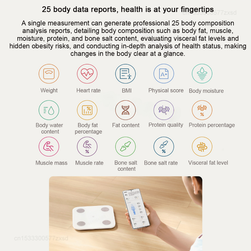 Timbangan Lemak Tubuh Mijia S4 - Digital Body Weight Scale ulasan dan harga