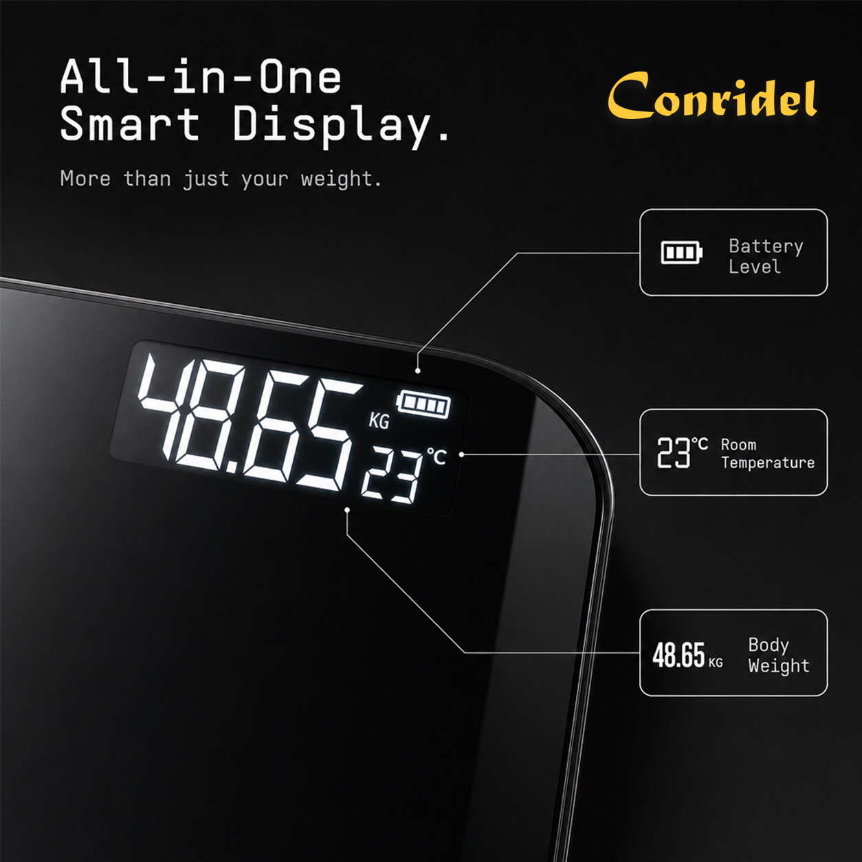 Alat Penurun Berat Badan 28CM  - Digital Body Weight Scale ulasan dan harga