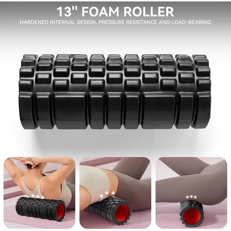Rol Yoga Busa EVA, Tongkat Pij - Foam Roller Trigger Point ulasan dan harga