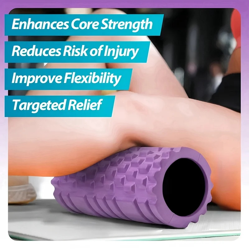 Rol Yoga Busa EVA, Tongkat Pij - Foam Roller Trigger Point ulasan dan harga