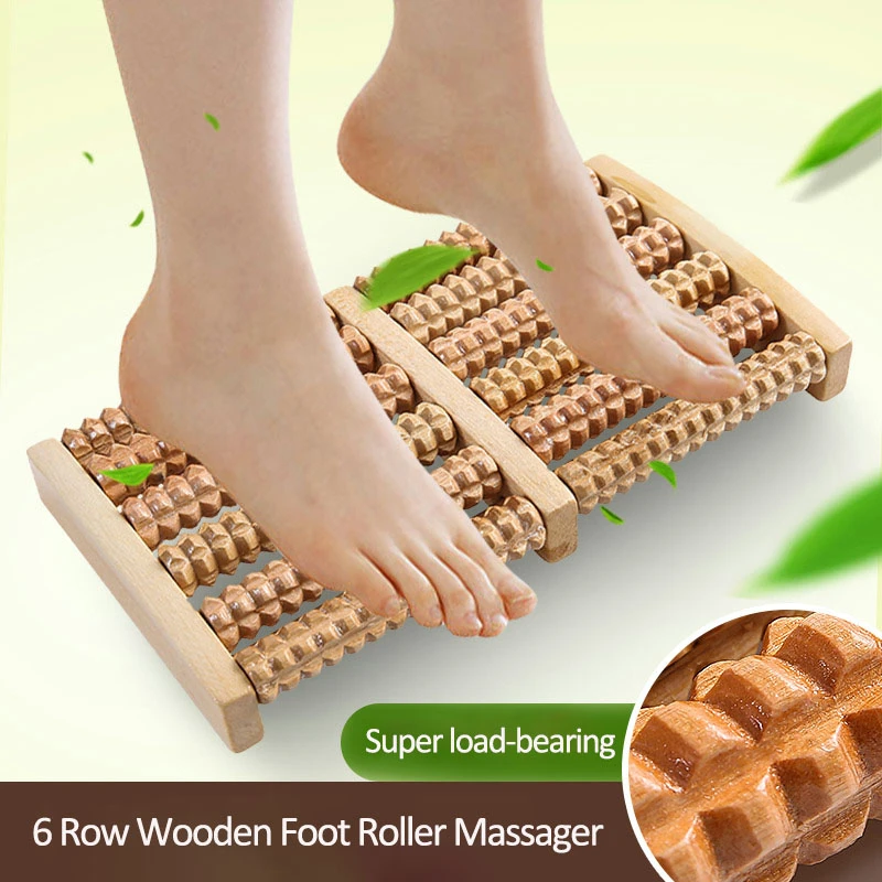Alat pijat kaki 6 baris, alat  - Reflexology Foot Roller ulasan dan harga