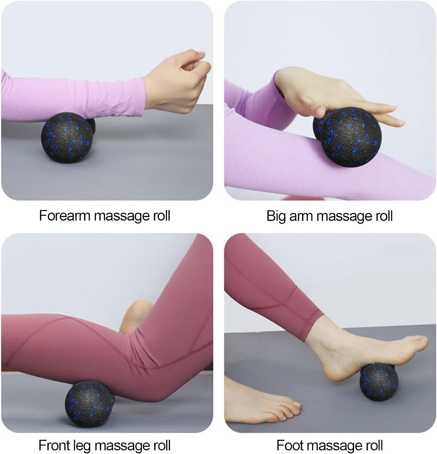 Set bola pijat kebugaran kacan - Reflexology Foot Roller ulasan dan harga