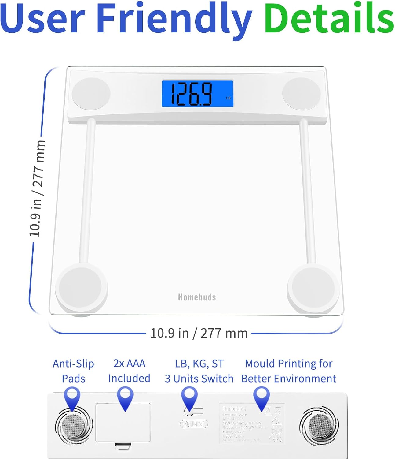Timbangan Kamar Mandi Digital  - Digital Body Weight Scale ulasan dan harga