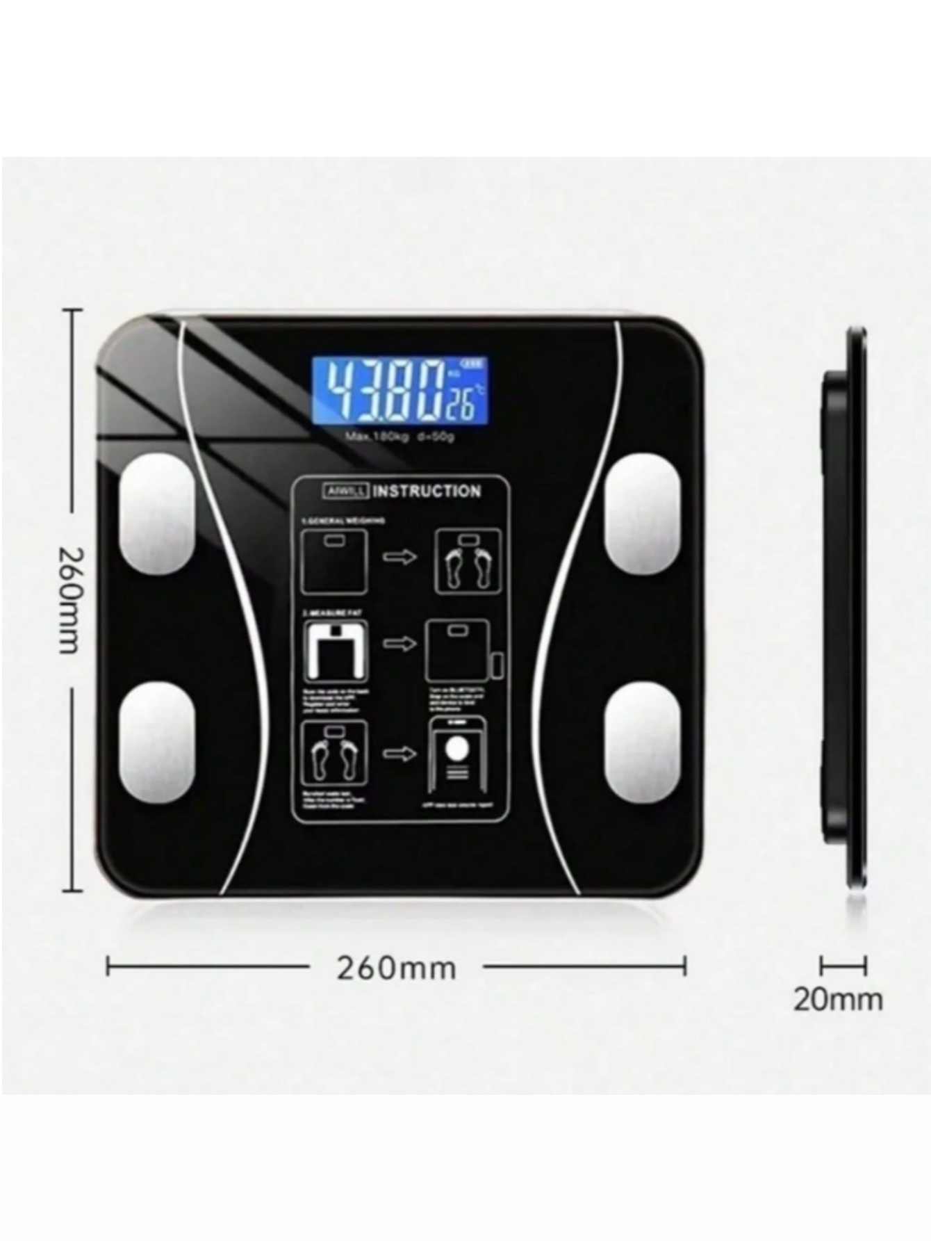 Timbangan Berat Badan Digital  - Digital Body Weight Scale ulasan dan harga