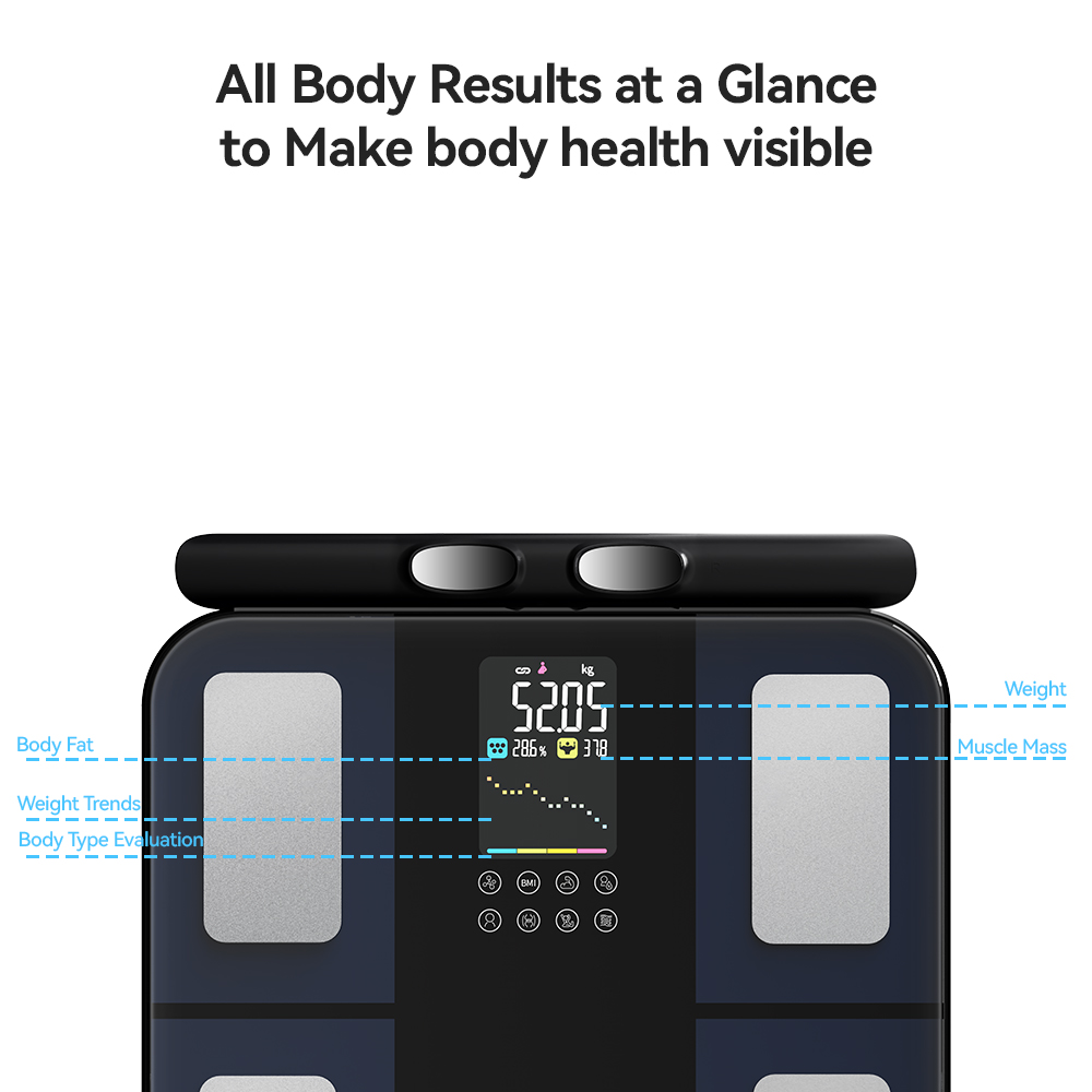 Timbangan Komposisi Tubuh Digi - Digital Body Weight Scale ulasan dan harga