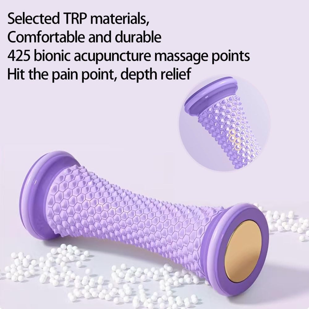 Rol Pijat Kaki Ergonomis Bahan - Reflexology Foot Roller ulasan dan harga